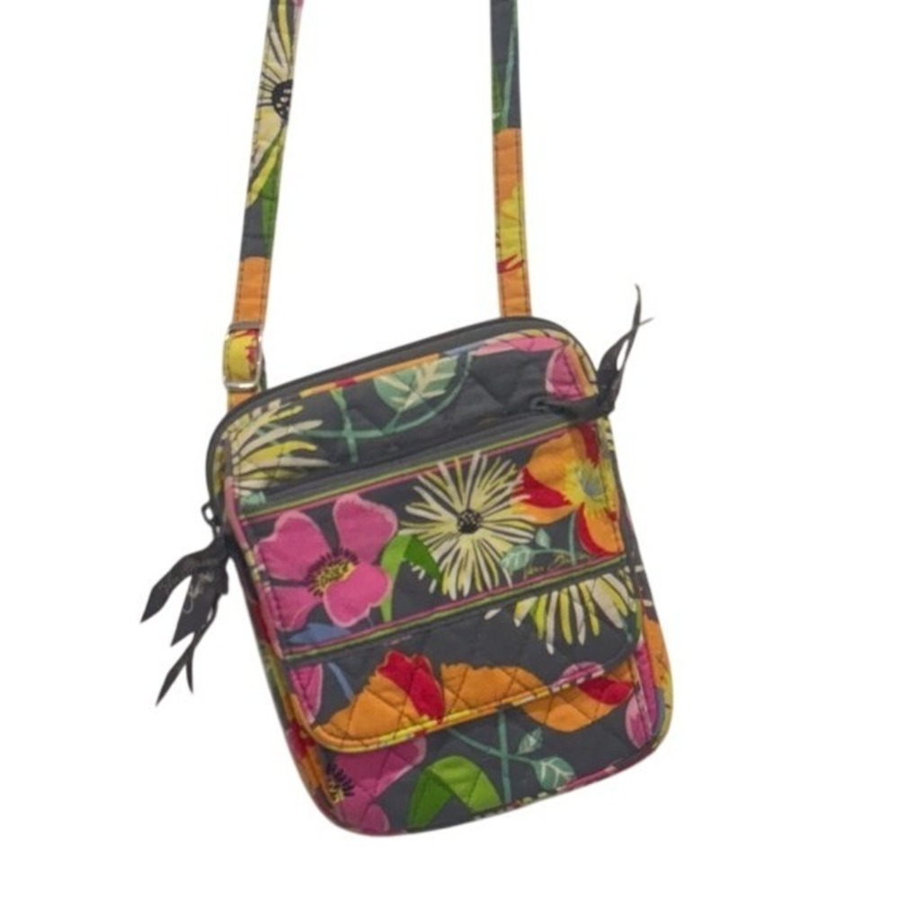 Vera Bradley Crossbody Bag Floral Print Lightweight‎ Travel Purse
